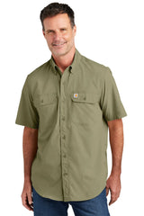 Carhartt Force® Solid Short Sleeve Shirt CT105292 burnt olive
