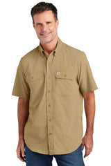 Carhartt Force® Solid Short Sleeve Shirt CT105292 dark khaki