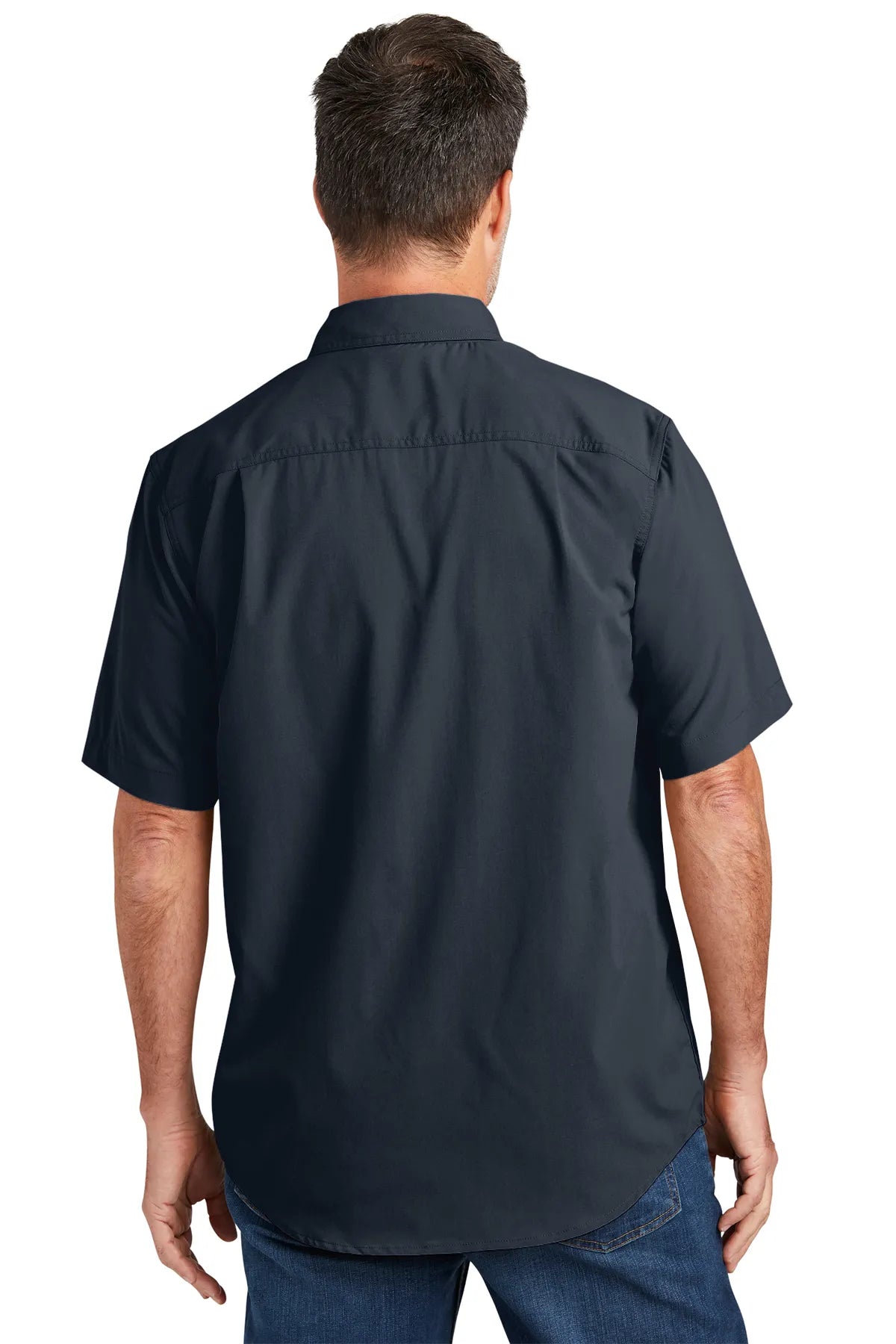 Carhartt Force® Solid Short Sleeve Shirt CT105292 navy_1