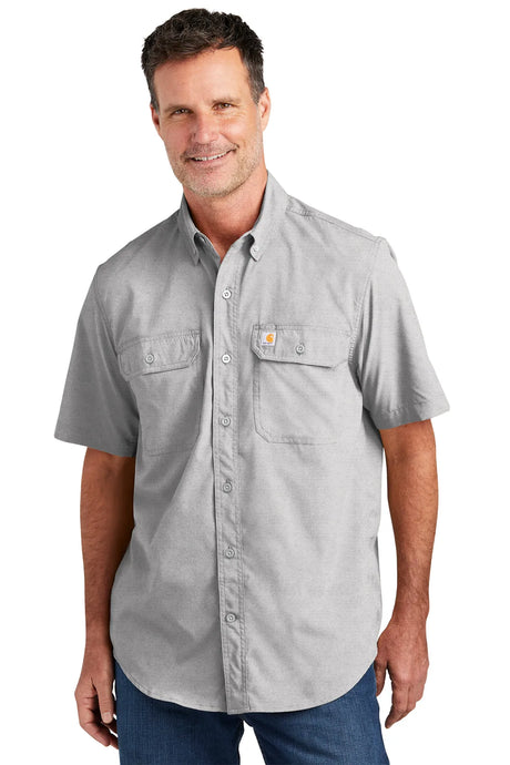 Carhartt Force® Solid Short Sleeve Shirt CT105292 steel