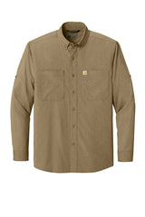 Carhartt Force ®  Sun Defender ™  Long Sleeve Shirt CT107106 dark khaki_3