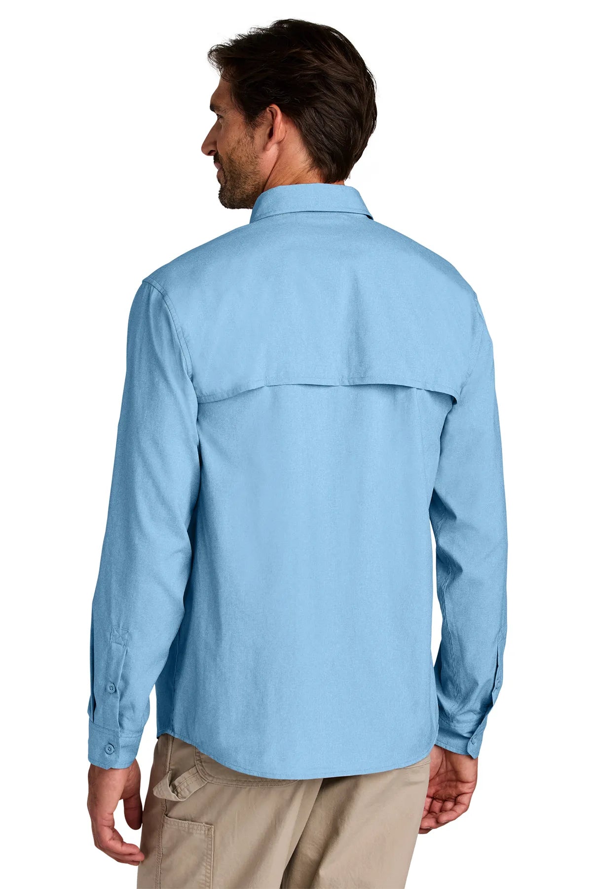 Carhartt Force ®  Sun Defender ™  Long Sleeve Shirt CT107106 fresh water blue_1
