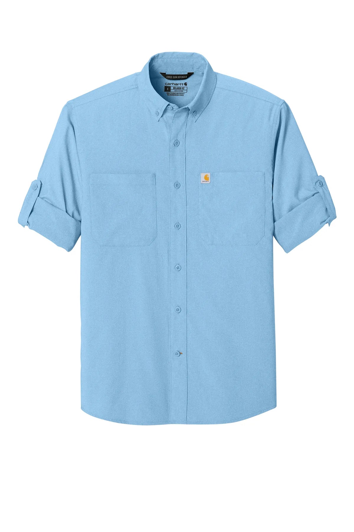 Carhartt Force ®  Sun Defender ™  Long Sleeve Shirt CT107106 fresh water blue_5