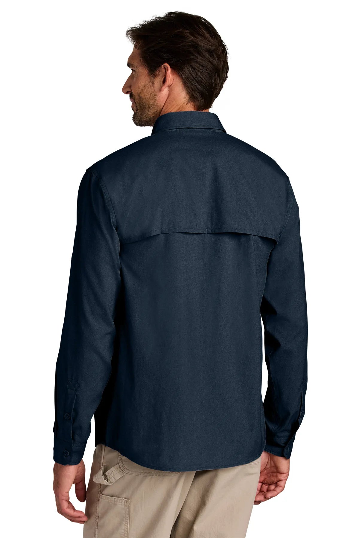Carhartt Force ®  Sun Defender ™  Long Sleeve Shirt CT107106 navy_1