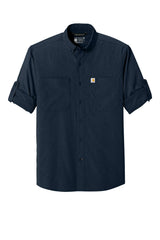 Carhartt Force ®  Sun Defender ™  Long Sleeve Shirt CT107106 navy_6