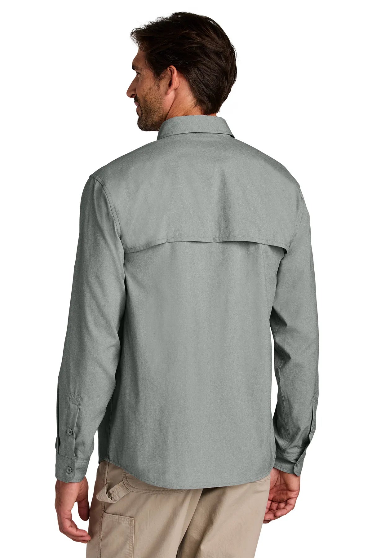 Carhartt Force ®  Sun Defender ™  Long Sleeve Shirt CT107106 steel_1