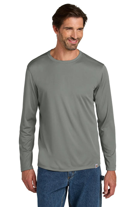 Carhartt Force ®  Sun Defender ™  Long Sleeve T-Shirt CT106972 asphalt grey