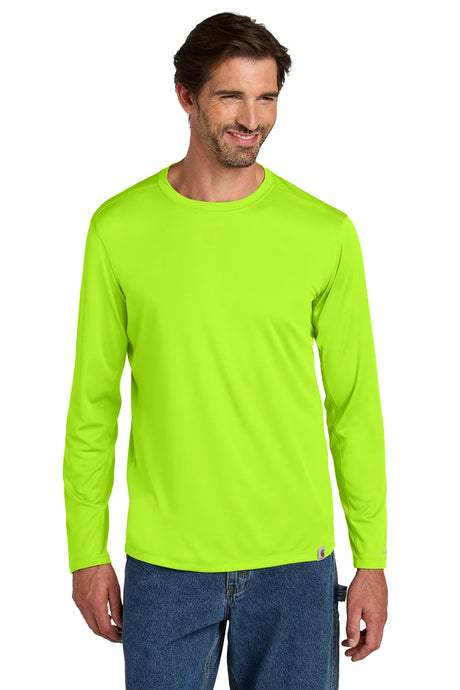 Carhartt Force ®  Sun Defender ™  Long Sleeve T-Shirt CT106972 brite_lime
