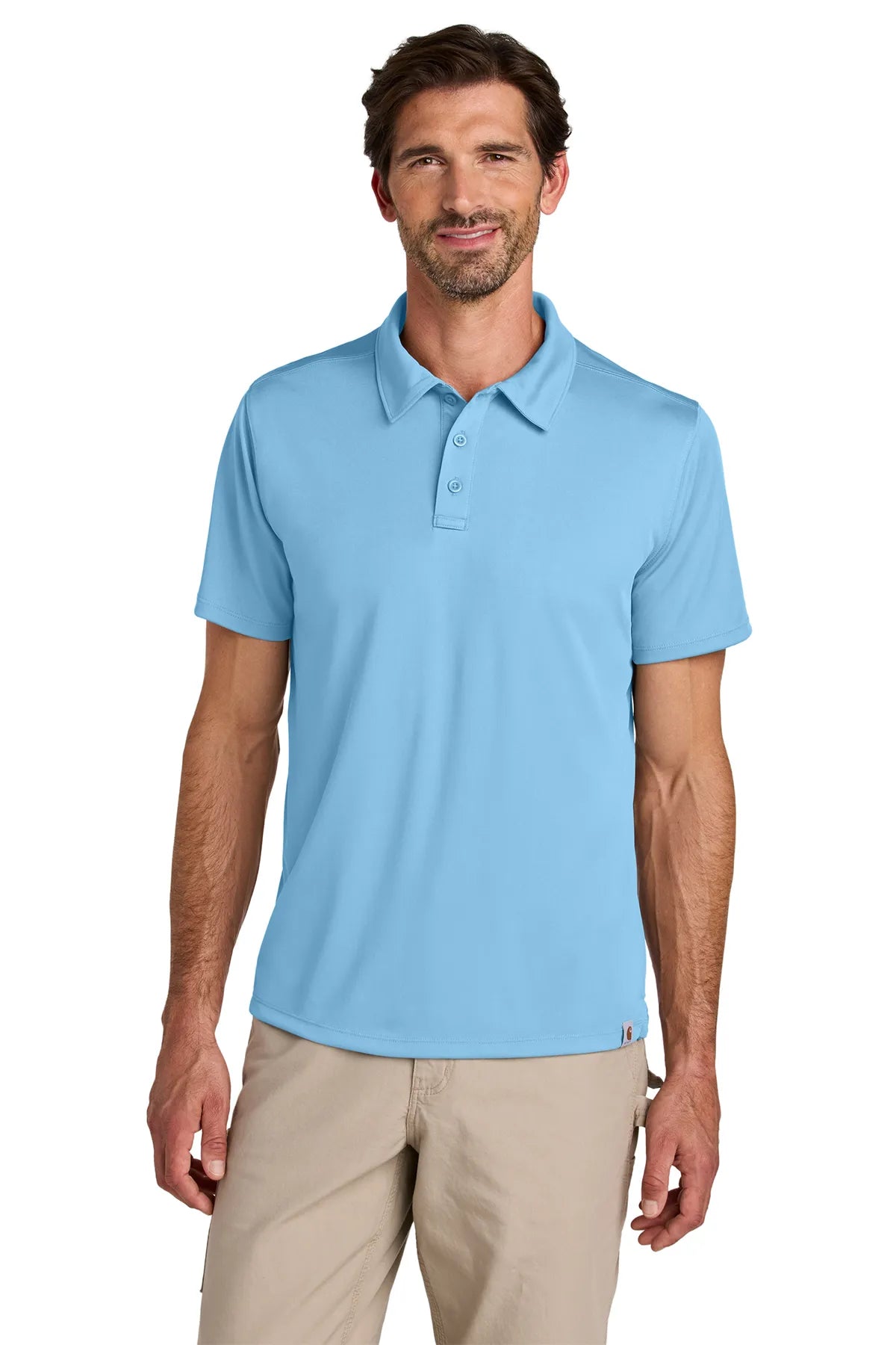 Carhartt Force ®  Sun Defender ™  Polo CT106899 fresh water blue