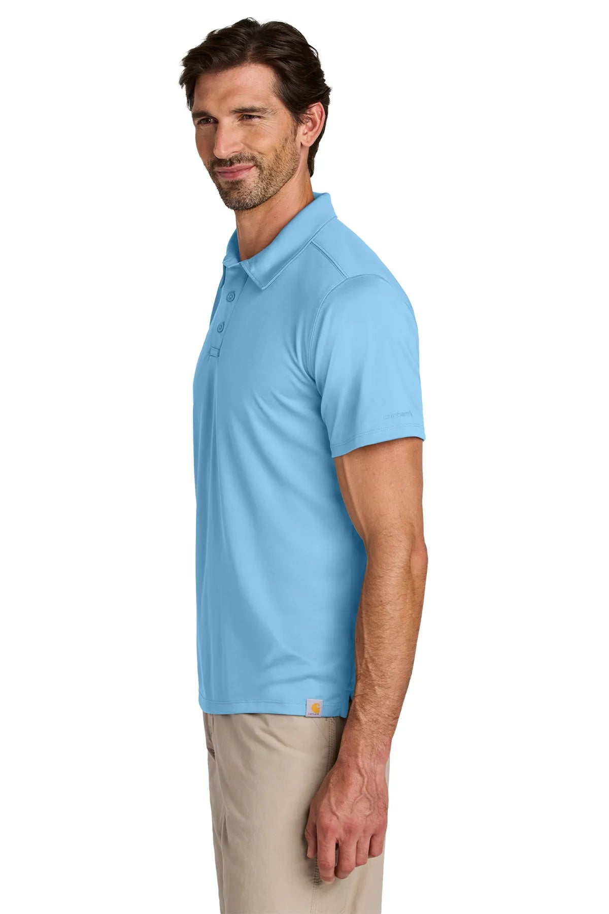 Carhartt Force ®  Sun Defender ™  Polo CT106899 fresh water blue_2