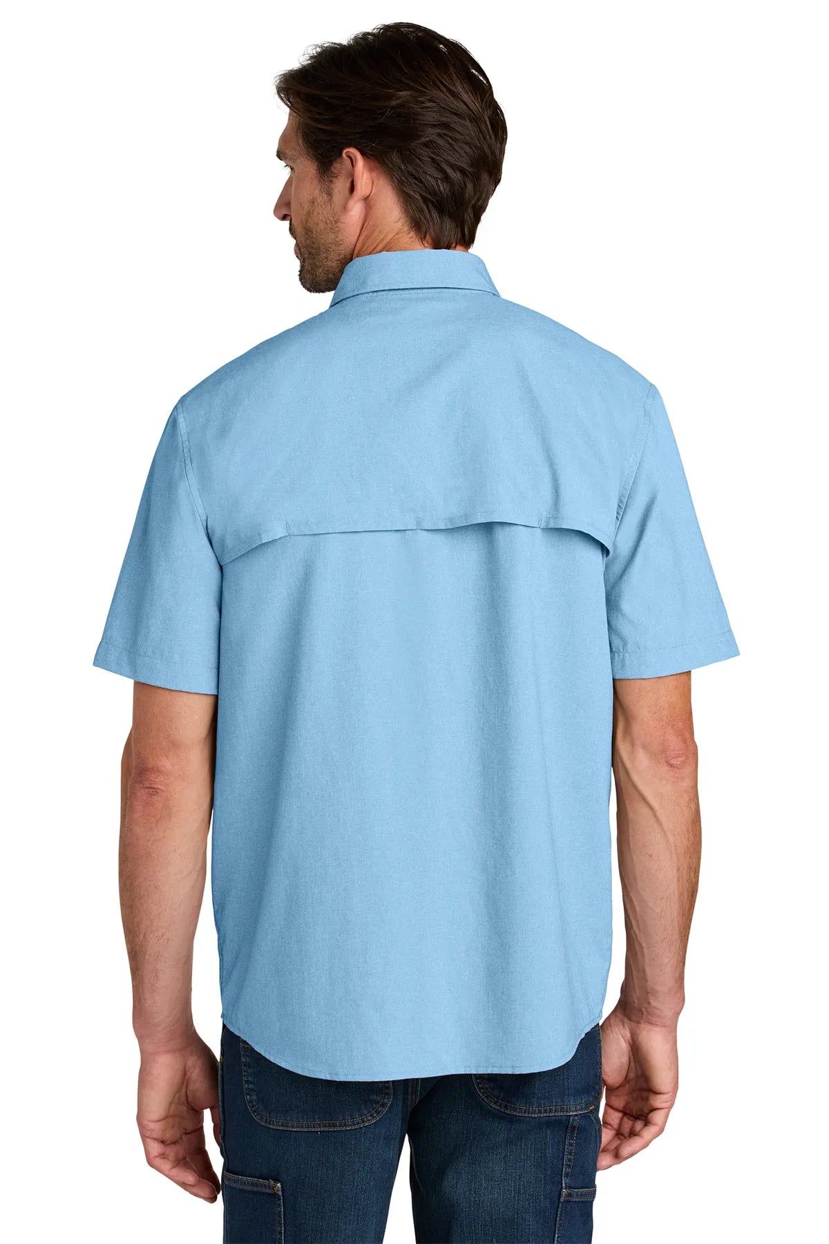 Carhartt Force ®  Sun Defender ™  Short Sleeve Shirt CT107107 fresh water blue_1