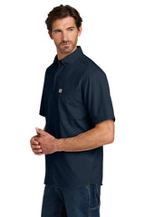 Carhartt Force ®  Sun Defender ™  Short Sleeve Shirt CT107107 navy_2