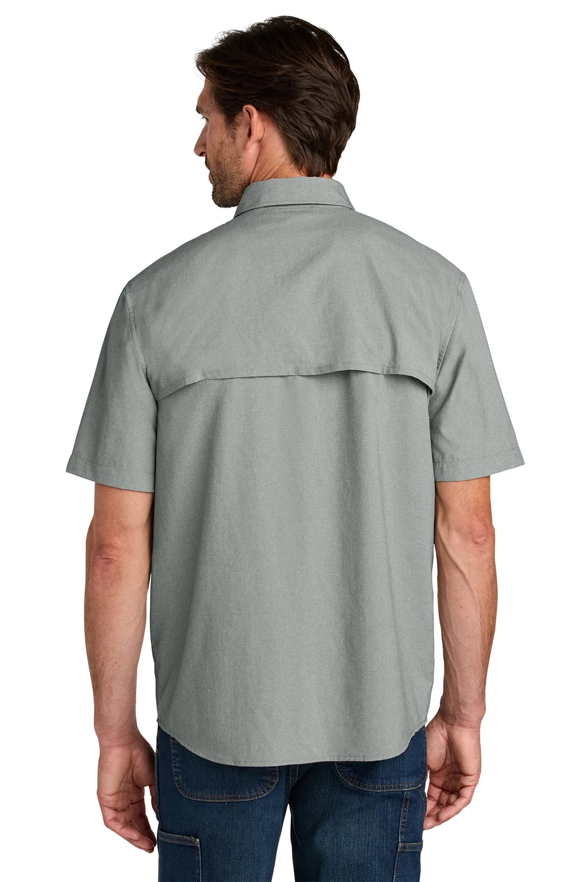 Carhartt Force ®  Sun Defender ™  Short Sleeve Shirt CT107107 steel_1