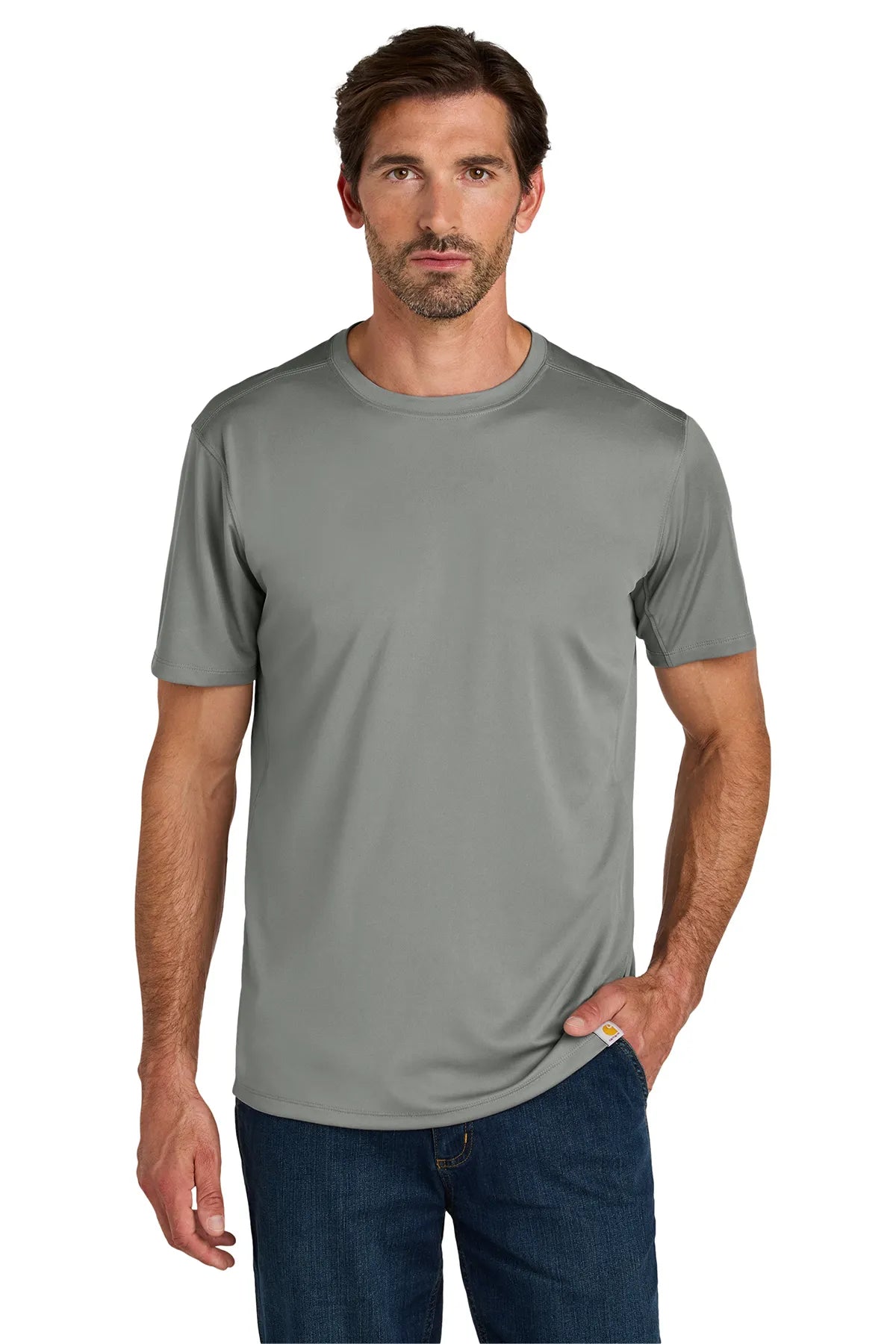 Carhartt Force ®  Sun Defender ™  Short Sleeve T-Shirt CT106868 asphalt grey