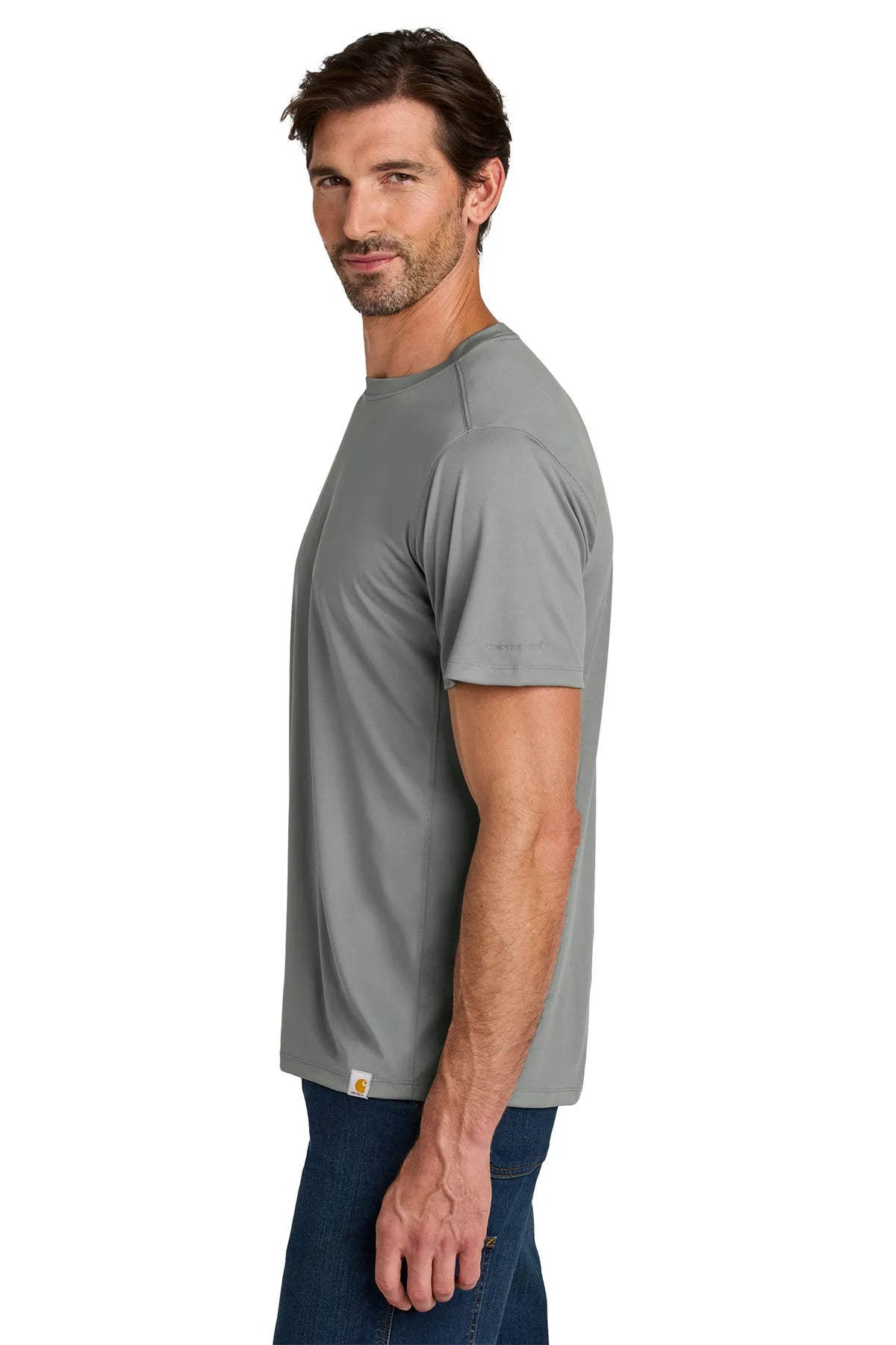 Carhartt Force ®  Sun Defender ™  Short Sleeve T-Shirt CT106868 asphalt grey_2