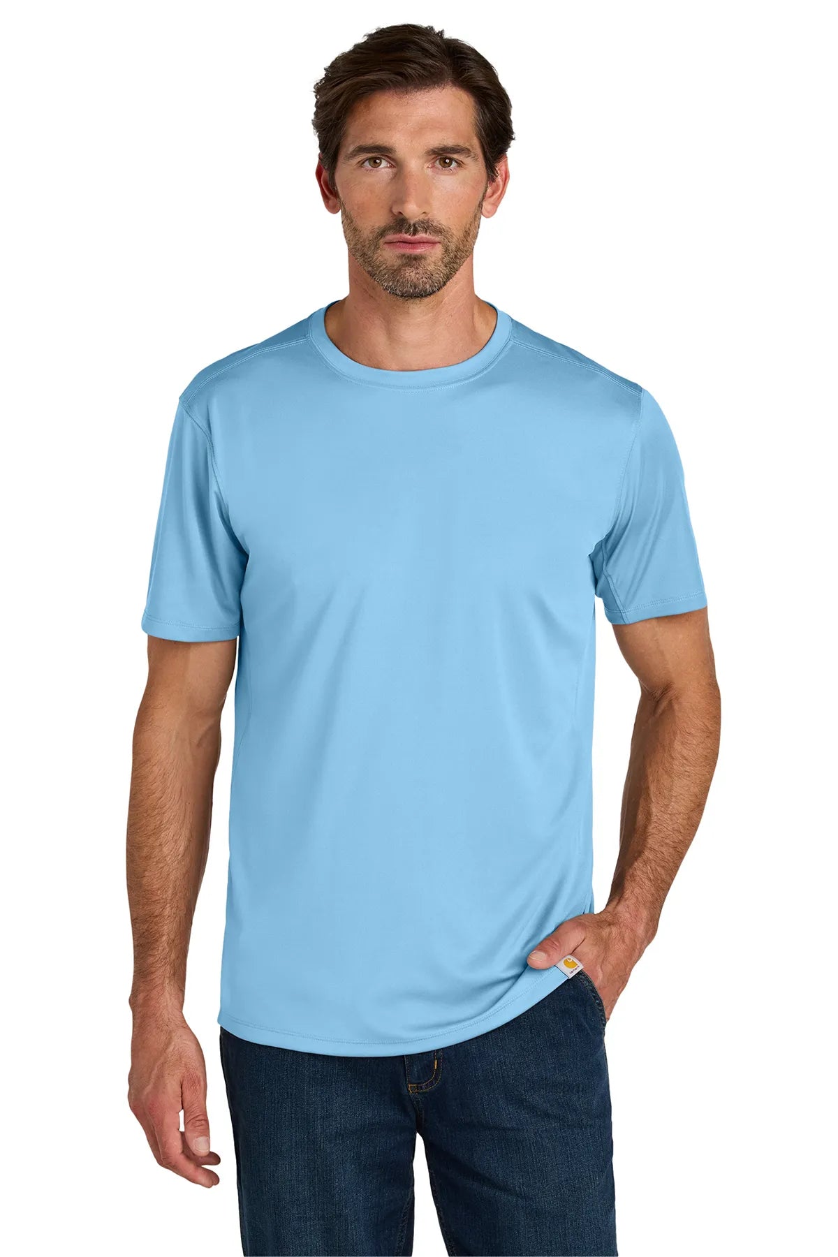 Carhartt Force ®  Sun Defender ™  Short Sleeve T-Shirt CT106868 fresh water blue