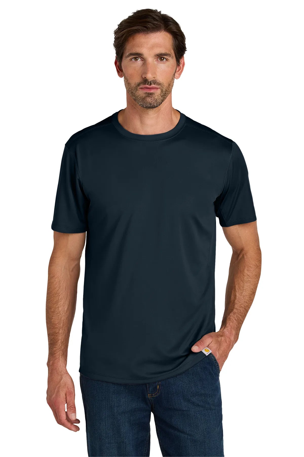 Carhartt Force ®  Sun Defender ™  Short Sleeve T-Shirt CT106868 navy