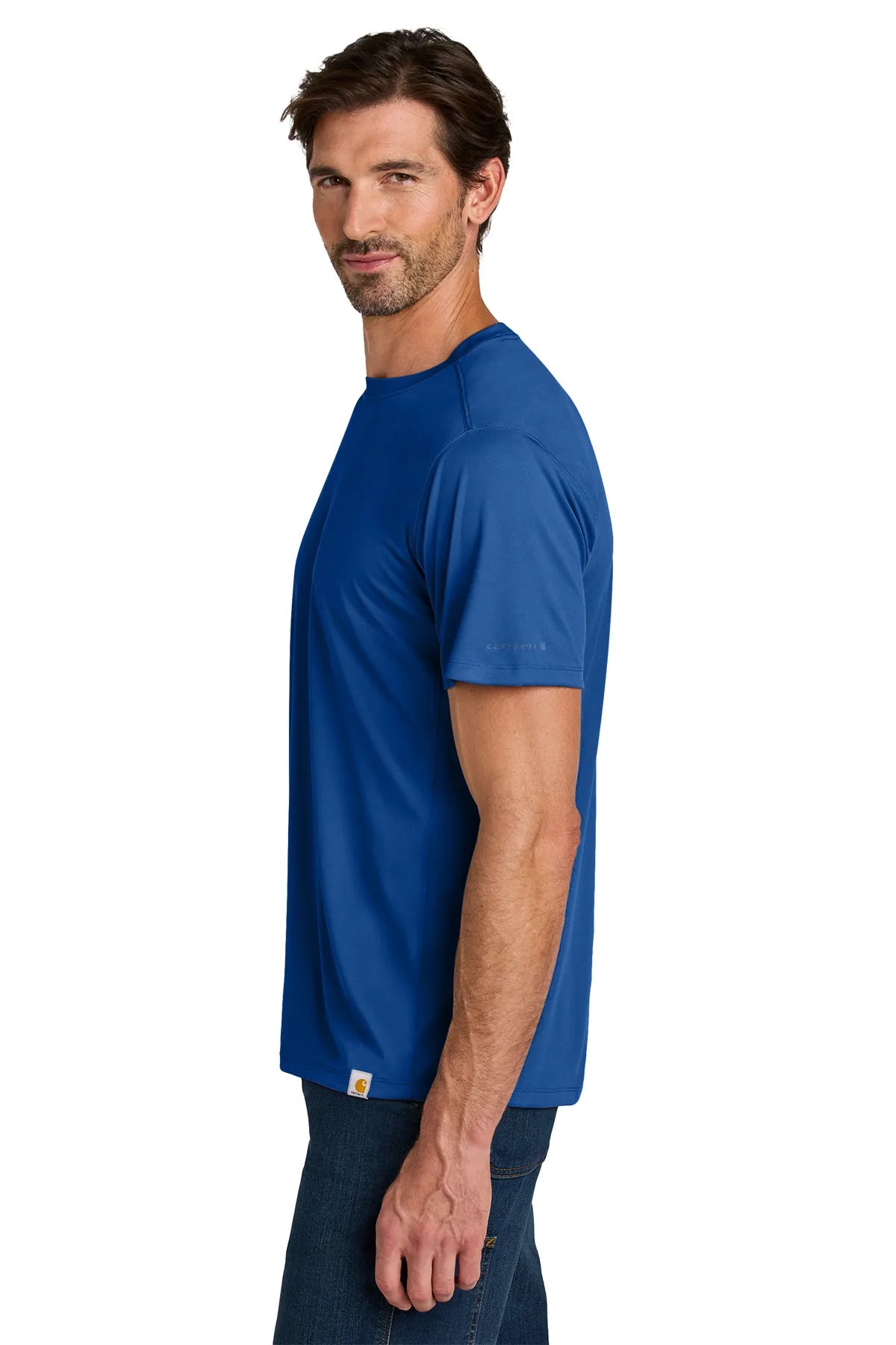 Carhartt Force ®  Sun Defender ™  Short Sleeve T-Shirt CT106868 royal_glass_blue_2