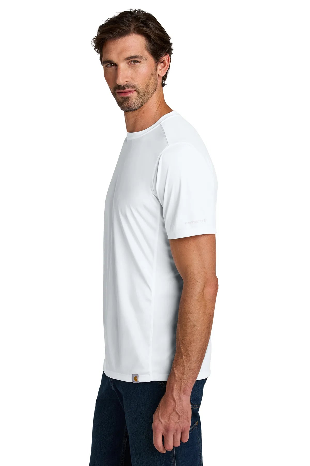 Carhartt Force ®  Sun Defender ™  Short Sleeve T-Shirt CT106868 white_2