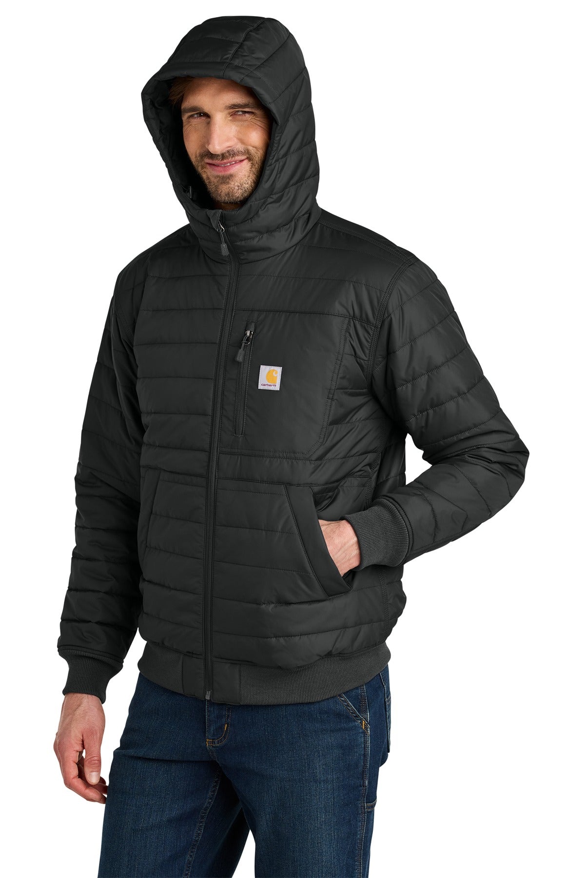 Carhartt ®  Gilliam Insulated Hooded Jacket CT106543 Black_3