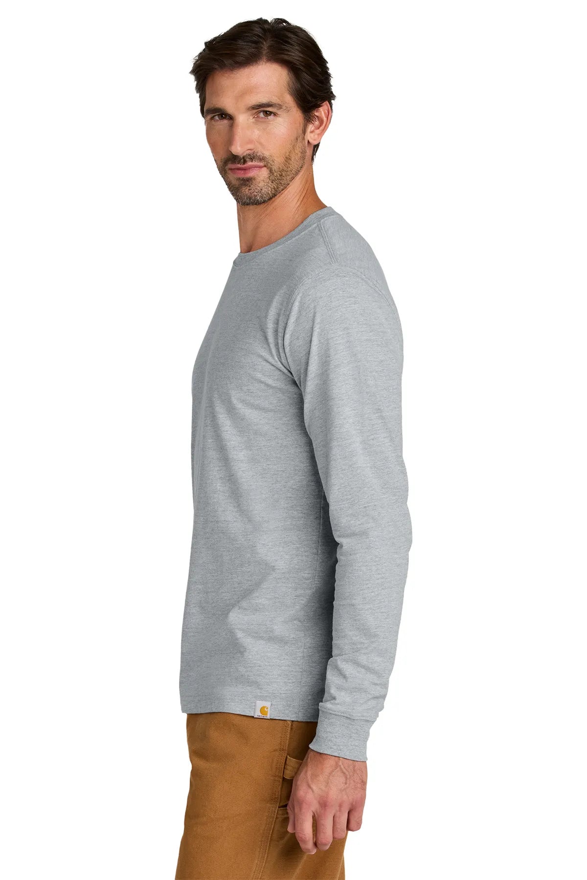 Carhartt ®  Long Sleeve T-Shirt CT106921 heather grey_2