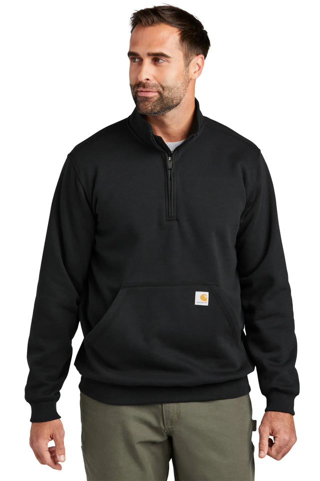 Carhartt_Midweight1_4-ZipMockNeckSweatshirtCT105294-black_3