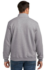 Carhartt® Midweight 1/4-Zip Mock Neck Sweatshirt CT105294 heather grey_1