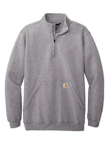 Carhartt® Midweight 1/4-Zip Mock Neck Sweatshirt CT105294 heather grey_3