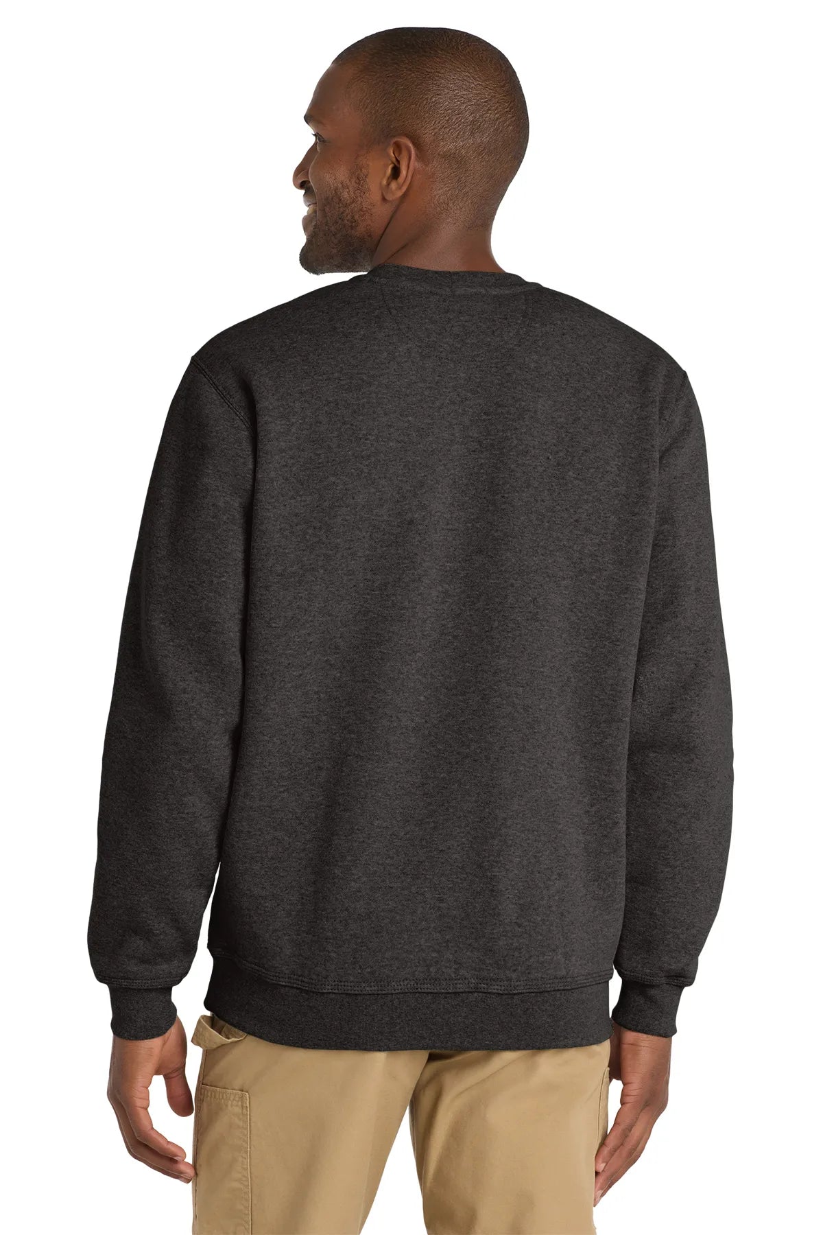 Carhartt ® Midweight Crewneck Sweatshirt. CTK124 carbon heather_1