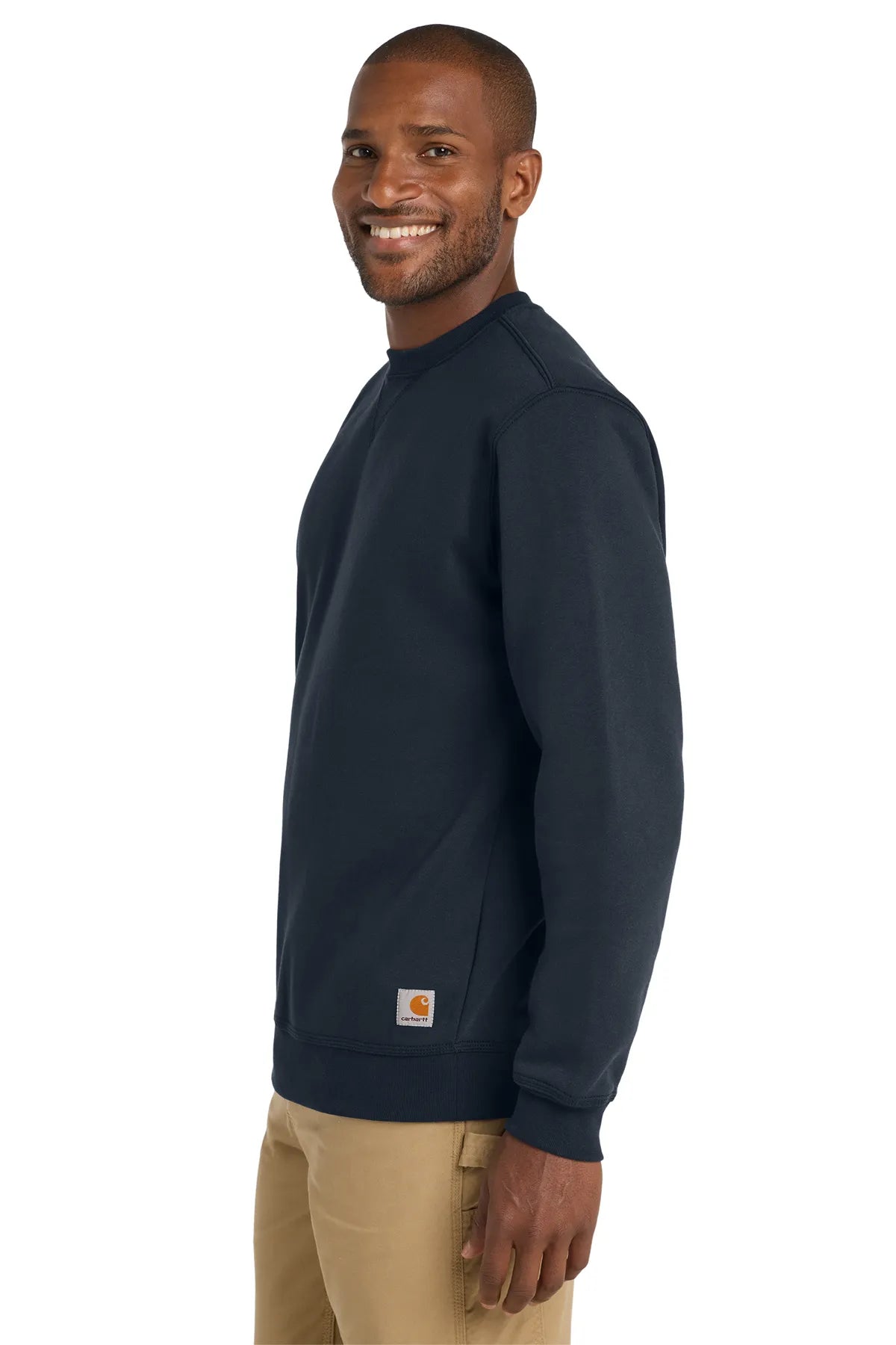 Carhartt ® Midweight Crewneck Sweatshirt. CTK124 new navy_2