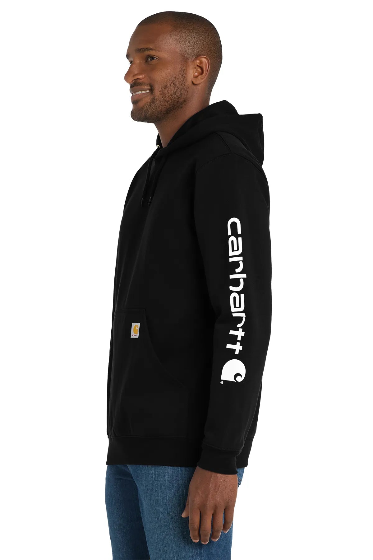 Carhartt® Midweight Hooded Logo Sweatshirt CTK288 black_2