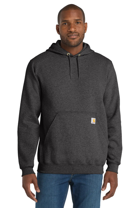 Carhartt® Midweight Hooded Logo Sweatshirt CTK288 carbon heather