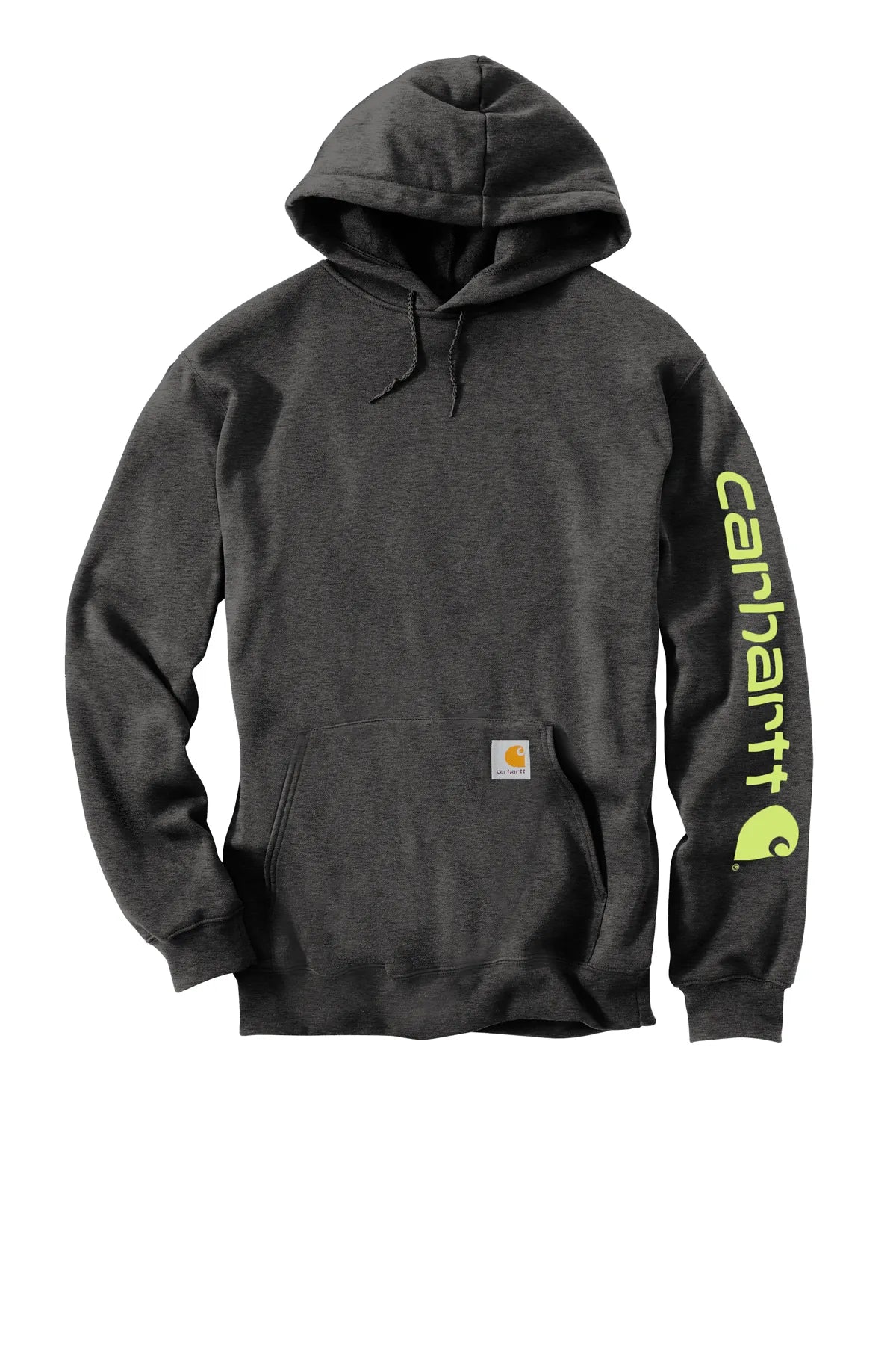 Carhartt® Midweight Hooded Logo Sweatshirt CTK288 carbon heather_3