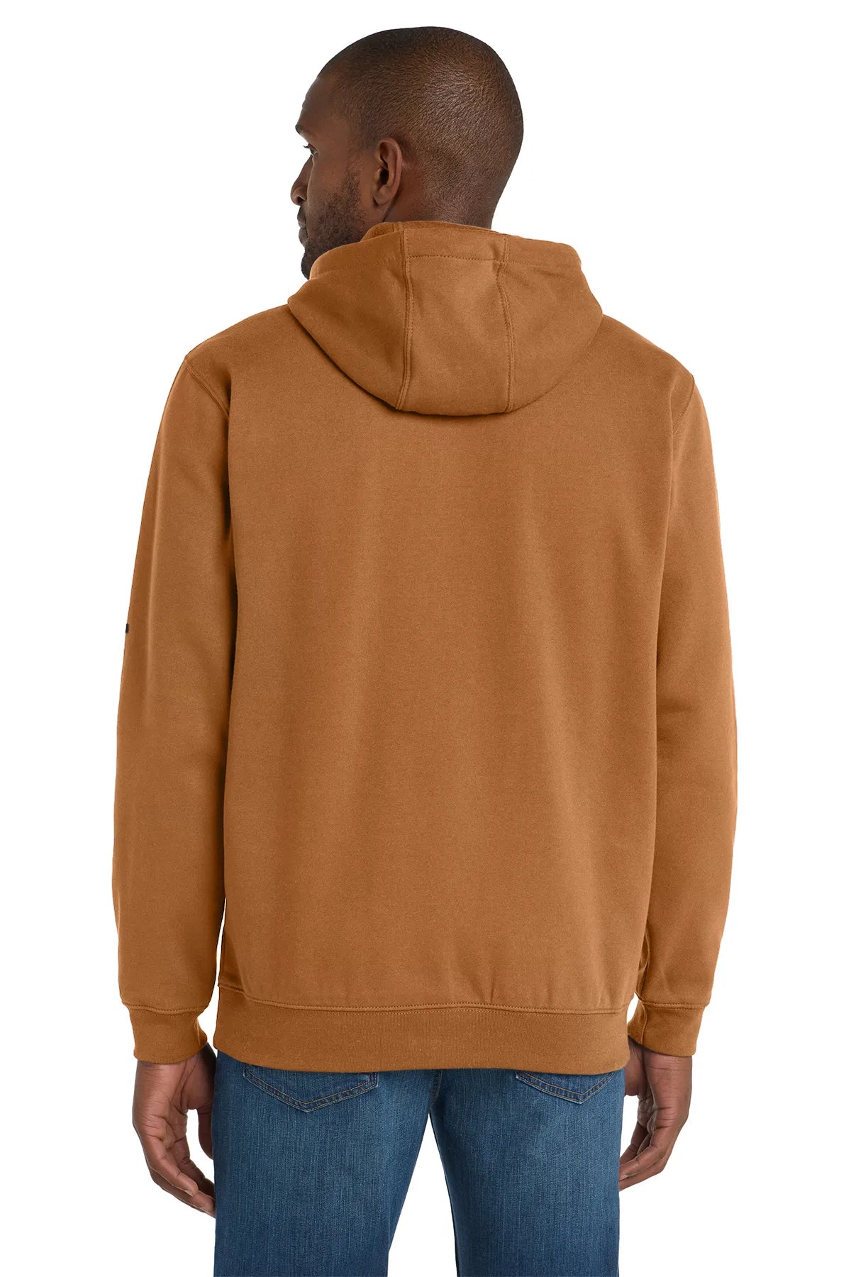 Carhartt® Midweight Hooded Logo Sweatshirt CTK288 carhartt brown_1