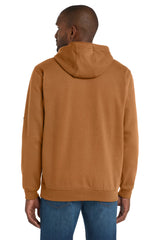 Carhartt® Midweight Hooded Logo Sweatshirt CTK288 carhartt brown_1
