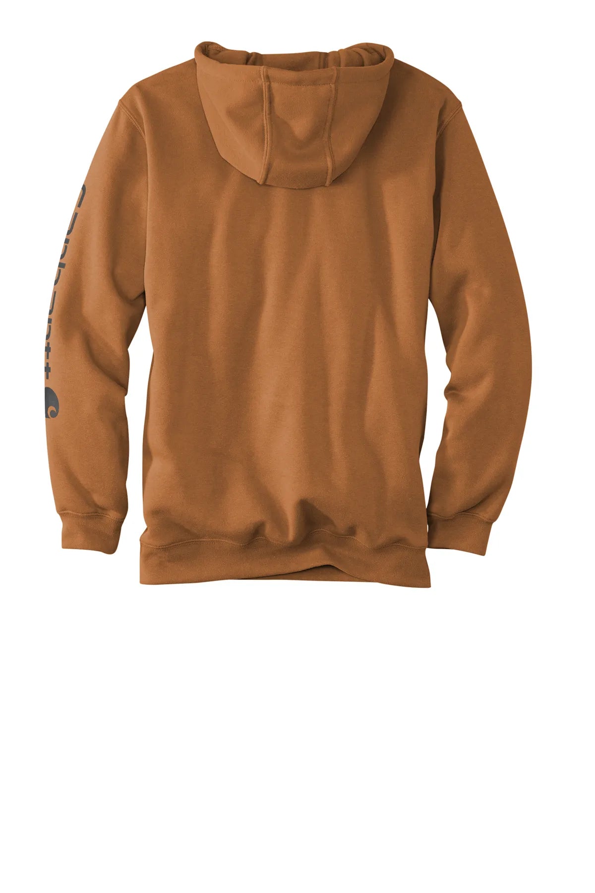 Carhartt® Midweight Hooded Logo Sweatshirt CTK288 carhartt brown_4