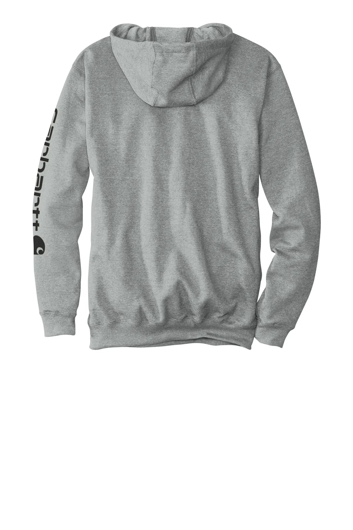 Carhartt® Midweight Hooded Logo Sweatshirt CTK288 heather grey_4