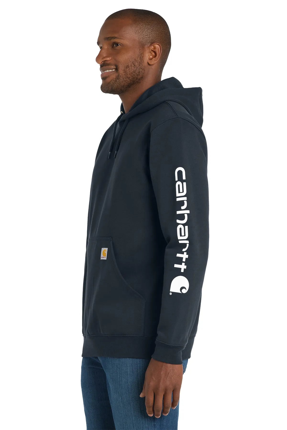 Carhartt® Midweight Hooded Logo Sweatshirt CTK288 new navy_2