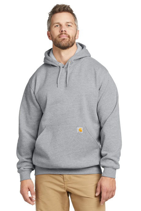 Carhartt ® Midweight Hooded Sweatshirt. CTK121 heather grey