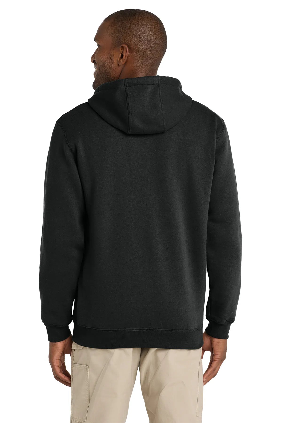 Carhartt ® Midweight Hooded Zip-Front Sweatshirt. CTK122 black_1