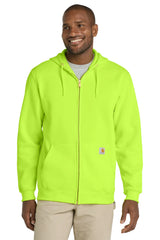 Carhartt ® Midweight Hooded Zip-Front Sweatshirt. CTK122 brite lime