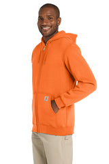 Carhartt ® Midweight Hooded Zip-Front Sweatshirt. CTK122 brite orange_3