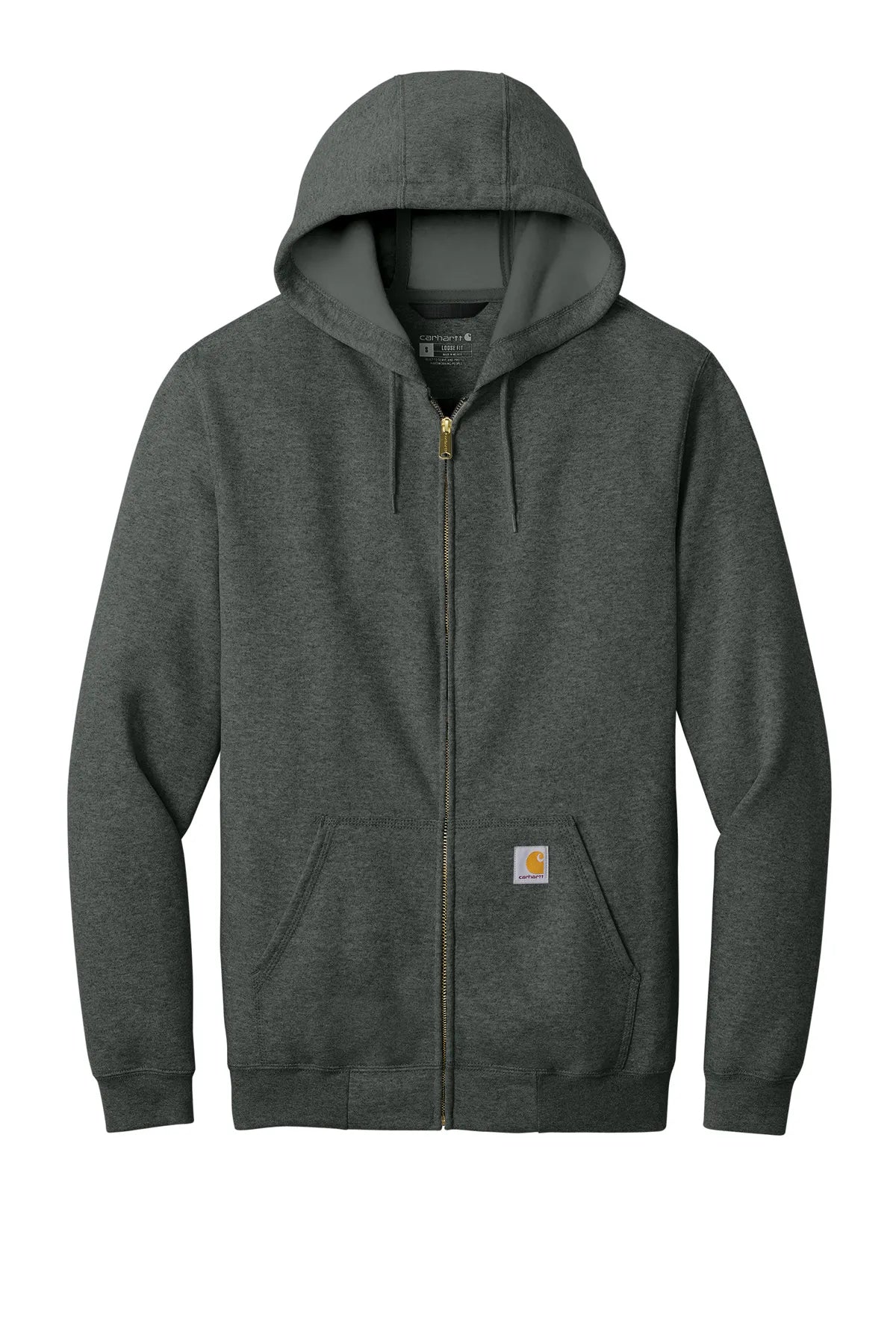 Carhartt ® Midweight Hooded Zip-Front Sweatshirt. CTK122 carbon heather_3