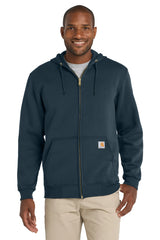 Carhartt ® Midweight Hooded Zip-Front Sweatshirt. CTK122 new navy