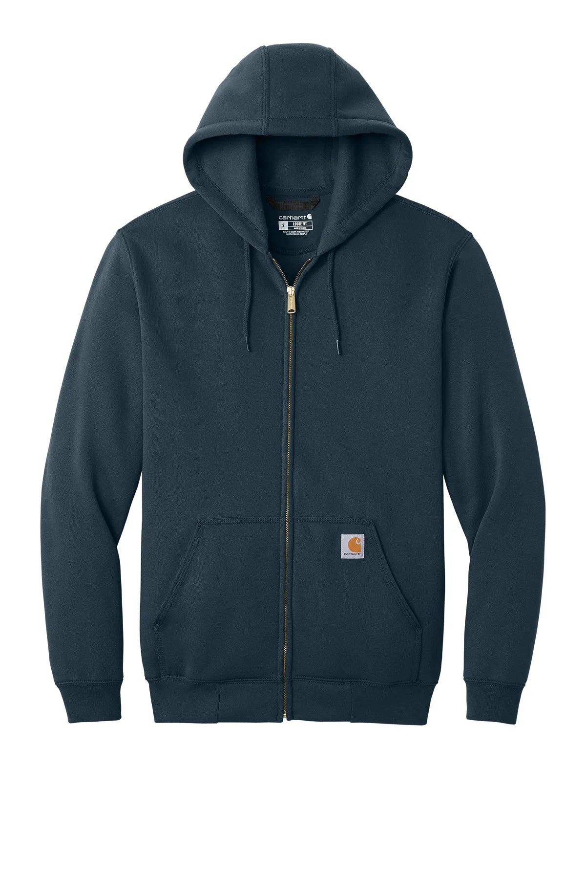 Carhartt ® Midweight Hooded Zip-Front Sweatshirt. CTK122 new navy_3