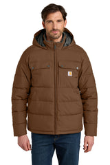 Carhartt ®  Montana Insulated Hooded Jacket CT107082 Red Duck Brown