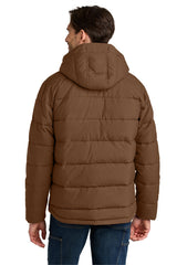Carhartt ®  Montana Insulated Hooded Jacket CT107082 Red Duck Brown_1