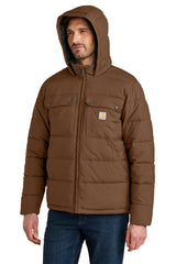 Carhartt ®  Montana Insulated Hooded Jacket CT107082 Red Duck Brown_3