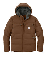 Carhartt ®  Montana Insulated Hooded Jacket CT107082 Red Duck Brown_4