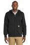 Carhartt ® Rain Defender ® Paxton Heavyweight Hooded Zip-Front Sweatshirt. CT100614 black